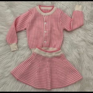 Jacket and skirt set